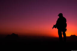 Gunfighter Overlooking Kandahar